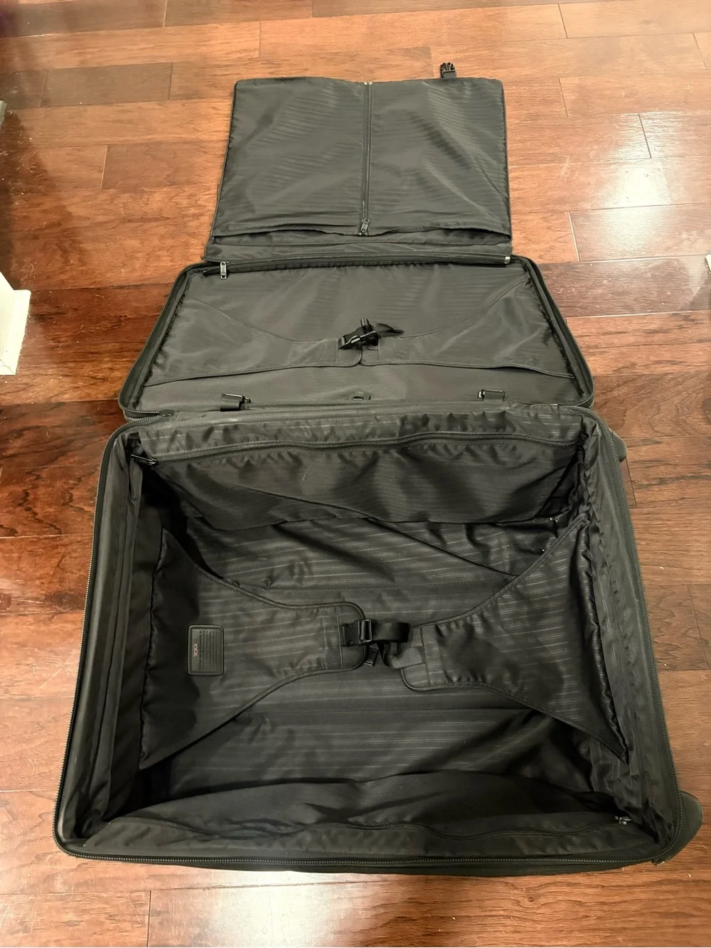 Tumi Black Rolling Expandable Travel Bag 26